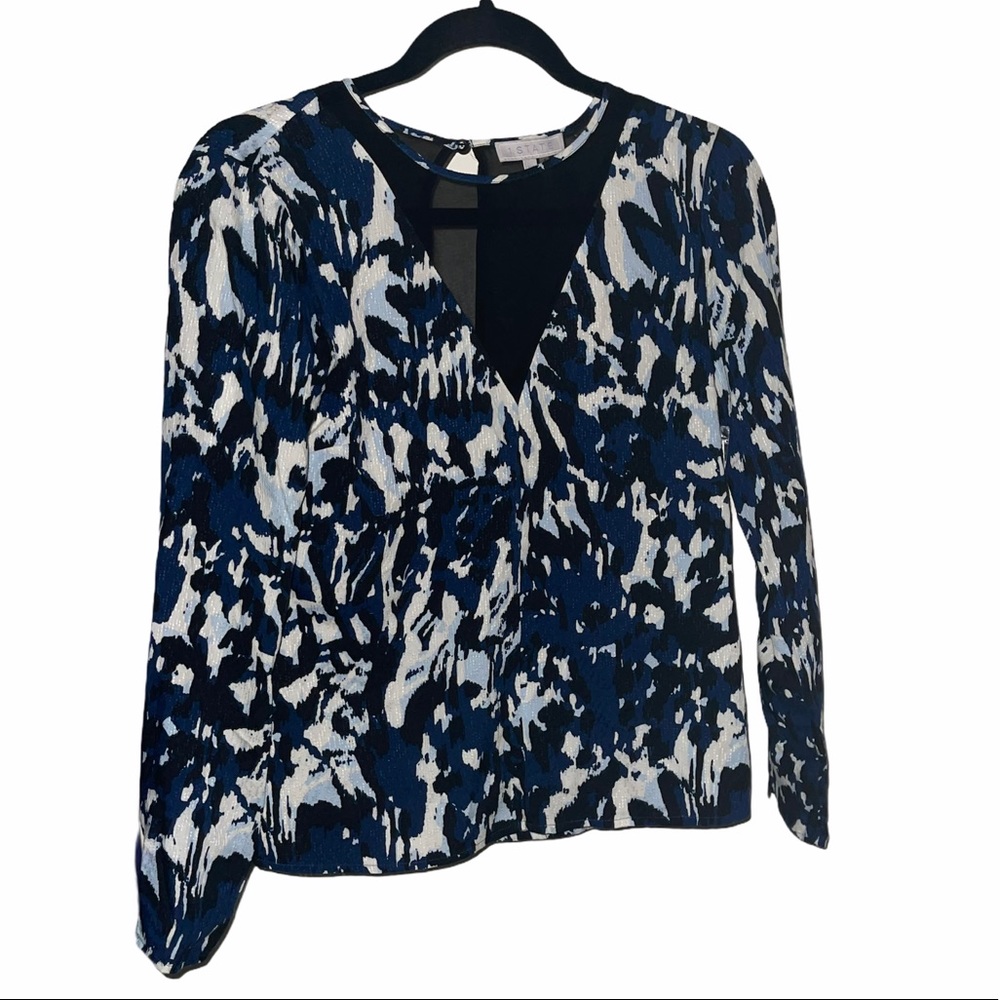 Revolve 1. STATE deep teal Tundra top